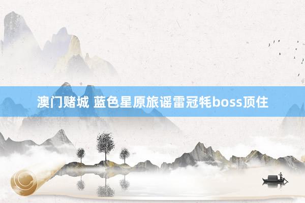 澳门赌城 蓝色星原旅谣雷冠牦boss顶住