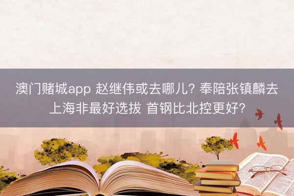 澳门赌城app 赵继伟或去哪儿? 奉陪张镇麟去上海非最好选拔 首钢比北控更好?